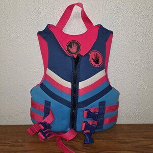 Life Jacket Kids Floatation Device - Body Glove - 33lb to 55lb